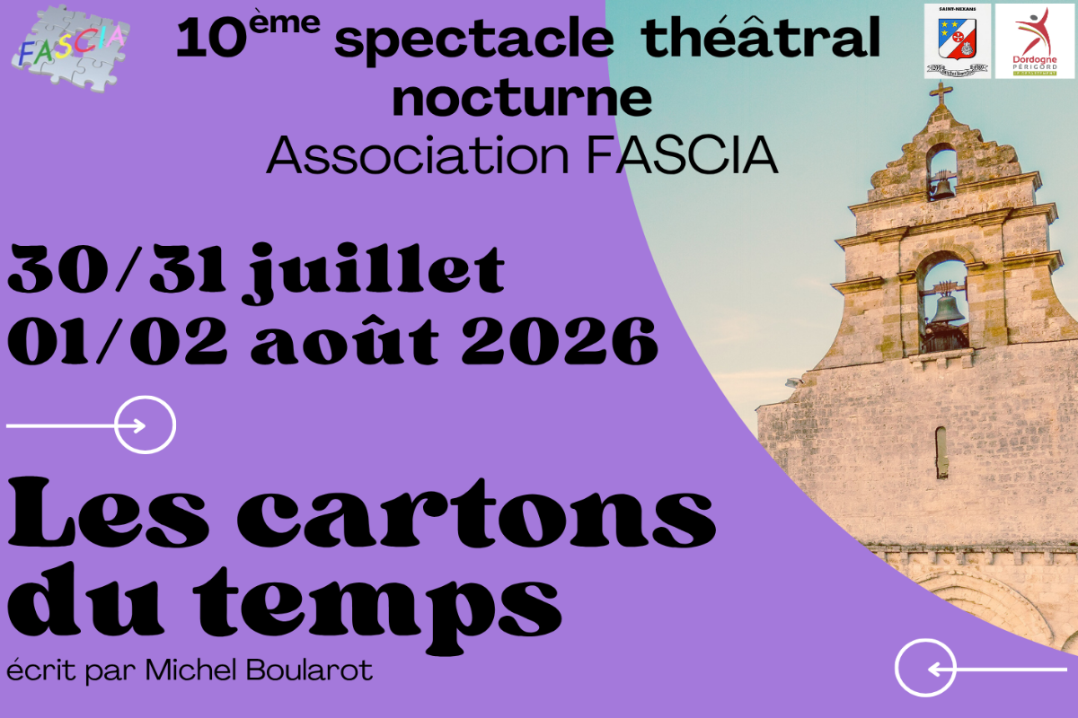 Les Cartons du temps | Spectacle théâtral nocturne