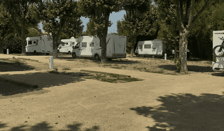 Aire de camping-cars de Cadillac