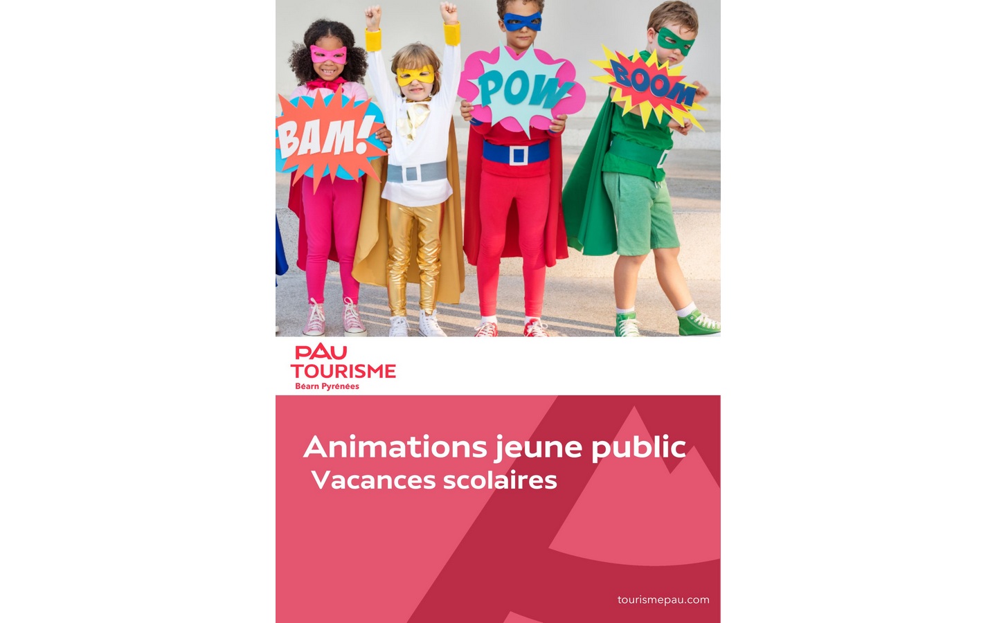 Programme jeune public - Vacances de la Toussaint