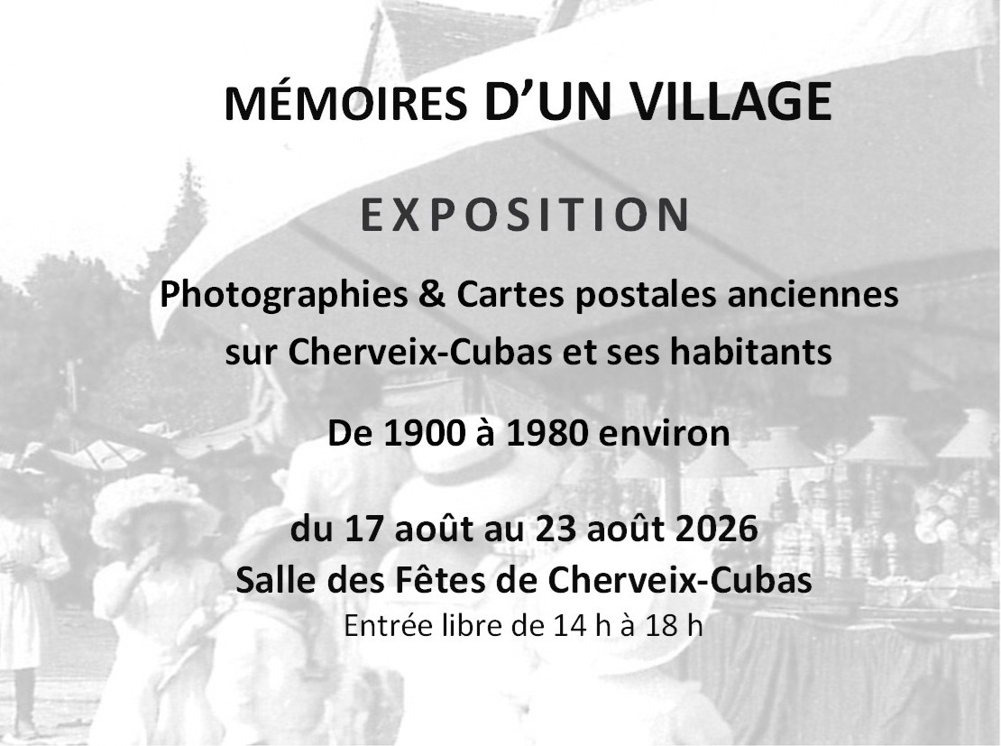 Exposition - Mémoires d'un village