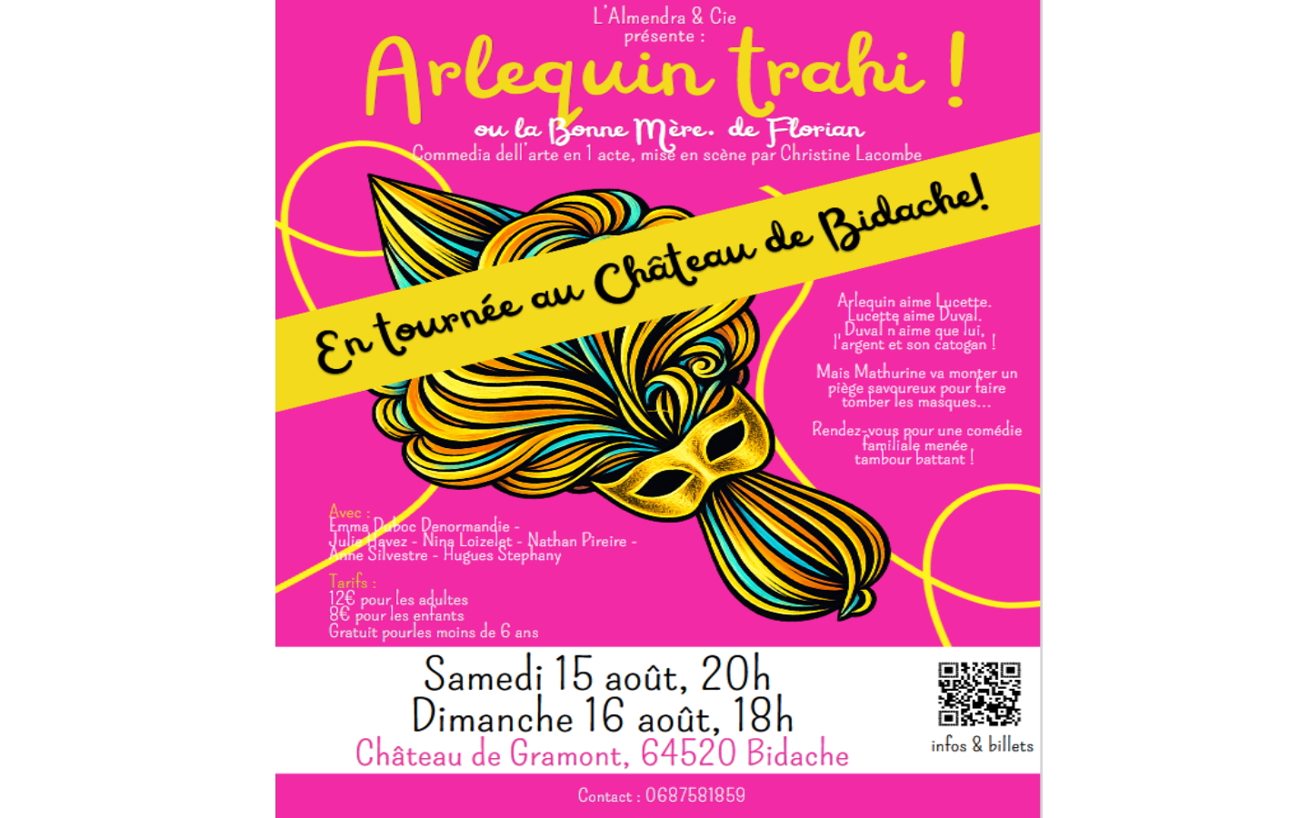 Commedia Dell'Arte " La Bonne Mère ou Arlequin ...