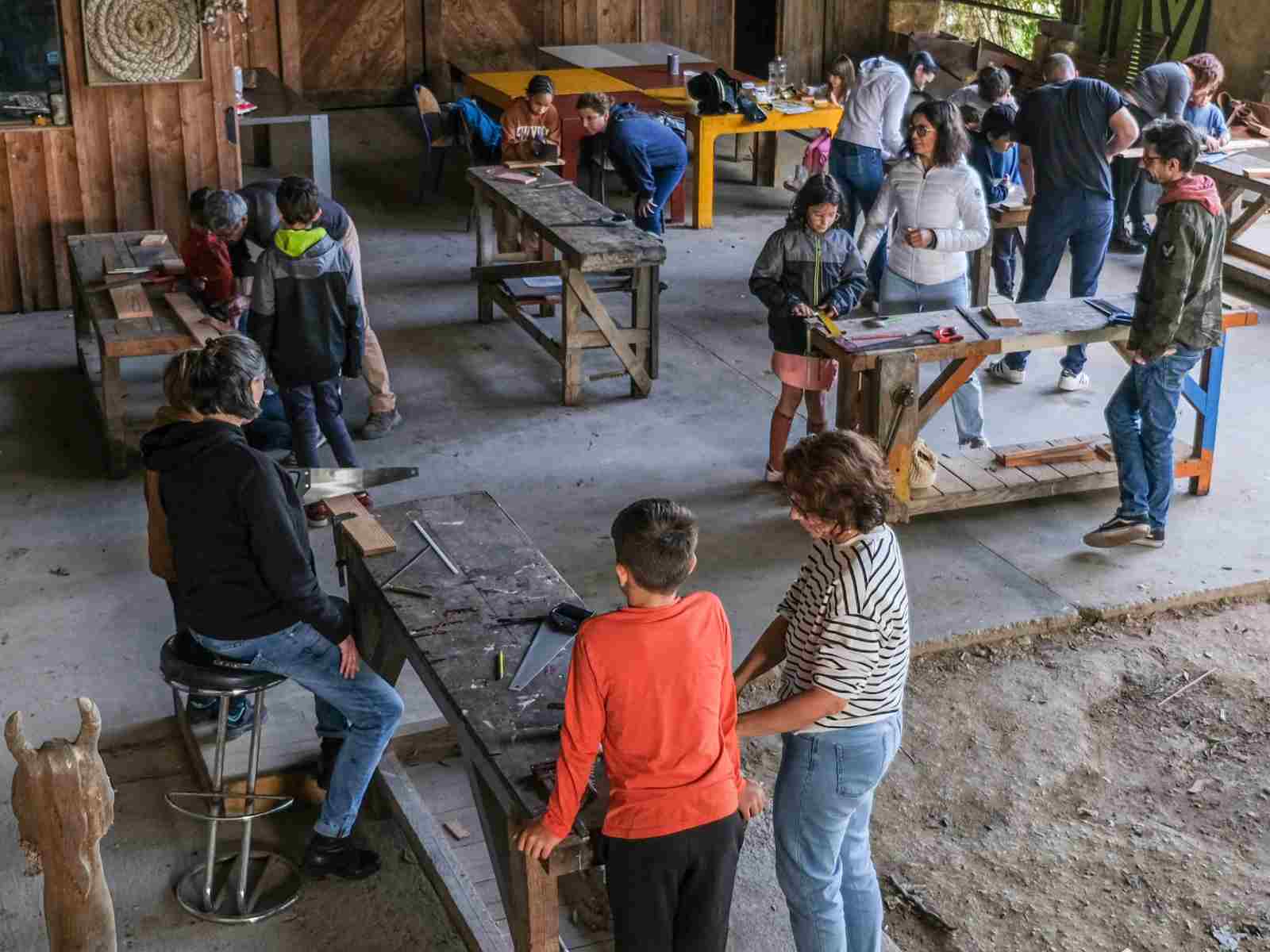 Atelier bois parents-enfants