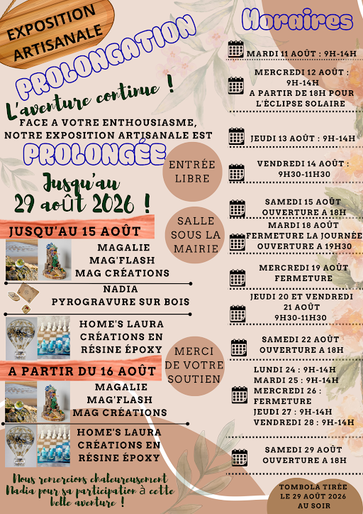 Exposition artisanale