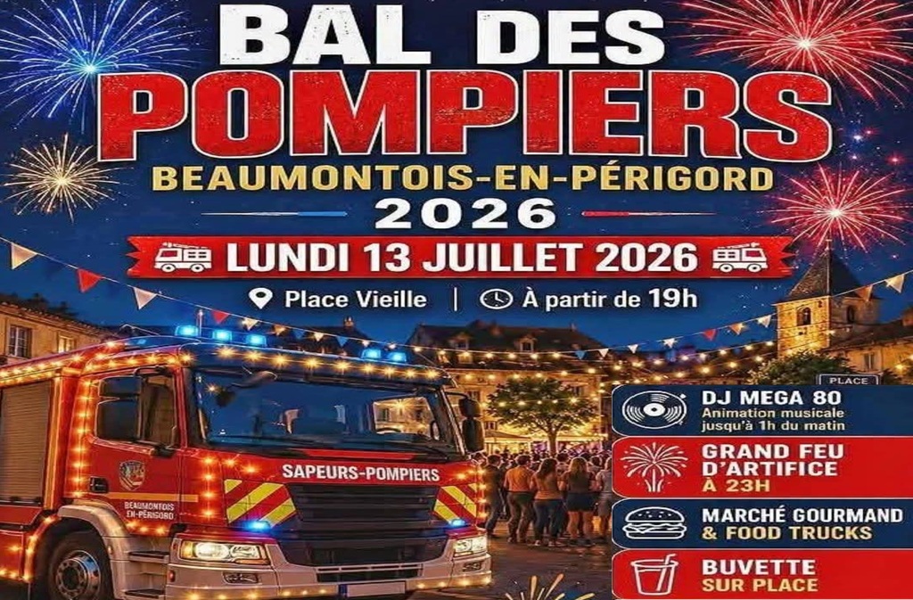 ANNULÉ l Bal des pompiers