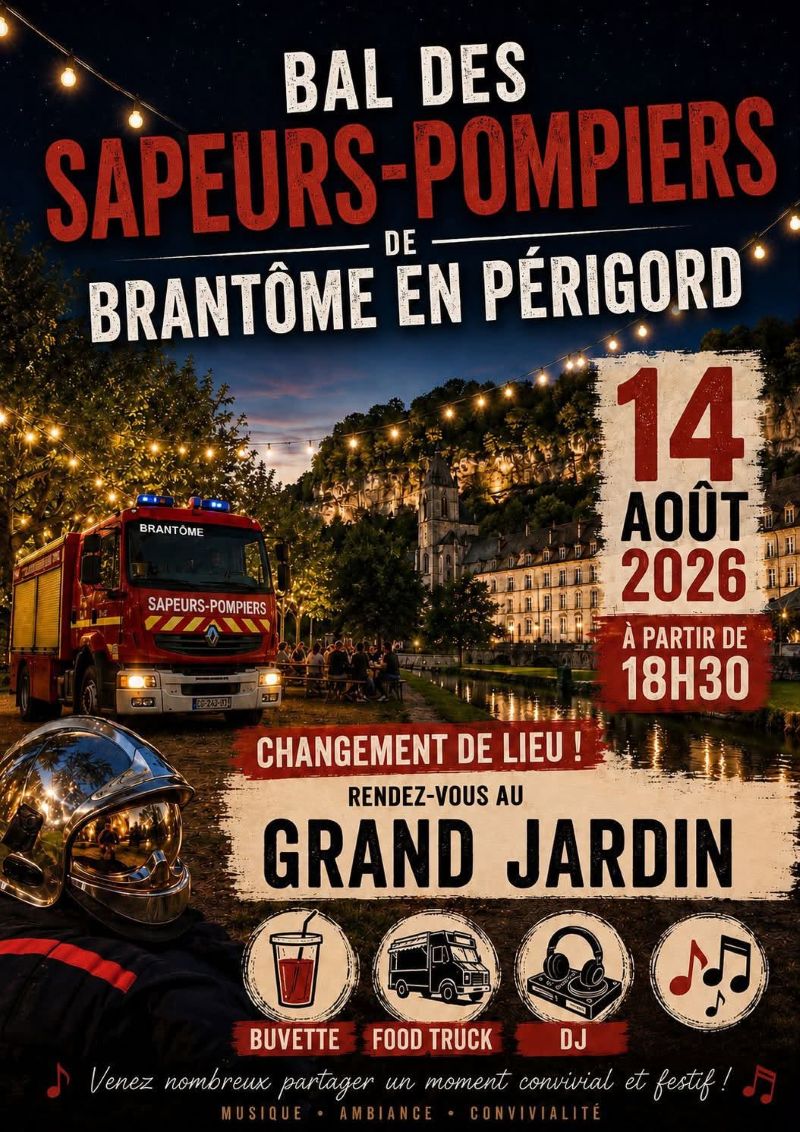 Bal des sapeurs-pompiers de Brantôme