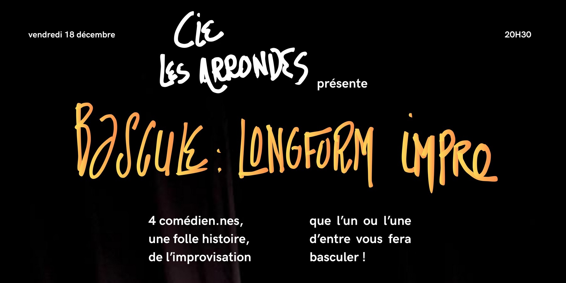 Bascule : “LongForm” Improvisation par la Cie Les Arrondes