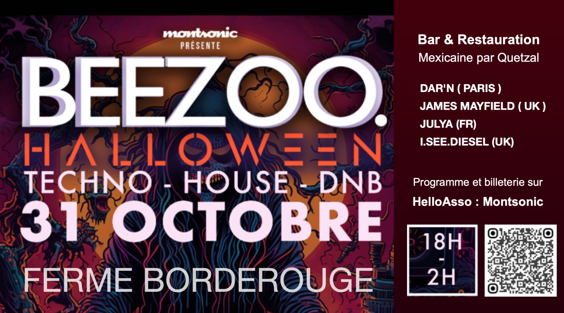 Soirée Beezoo pour Halloween