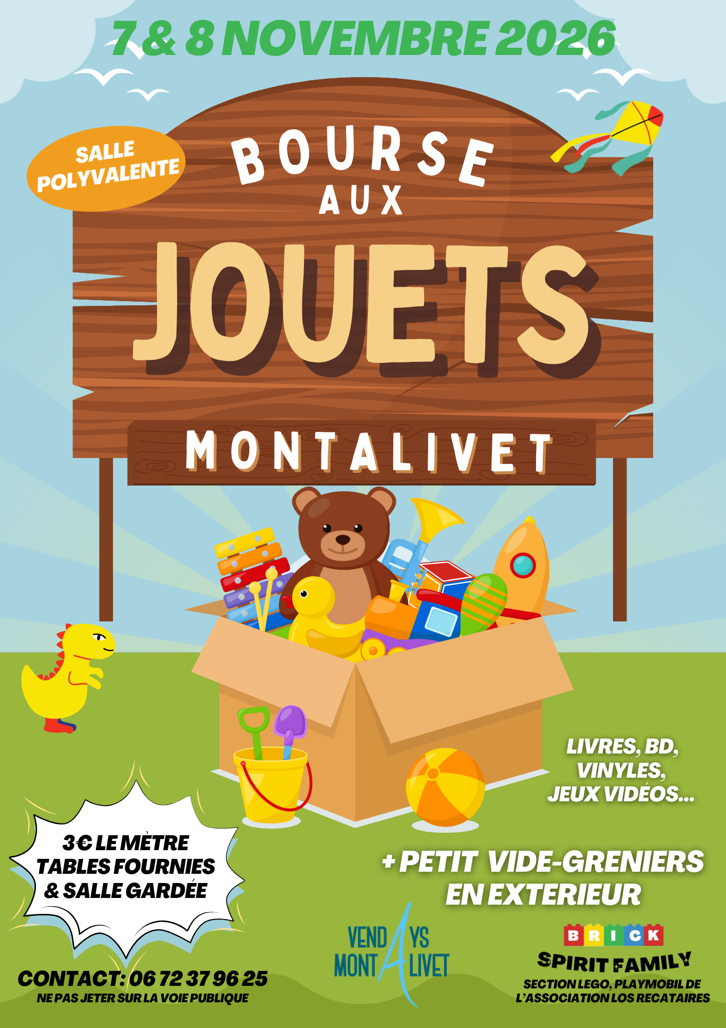 Bourse aux jouets & Petit vide greniers
