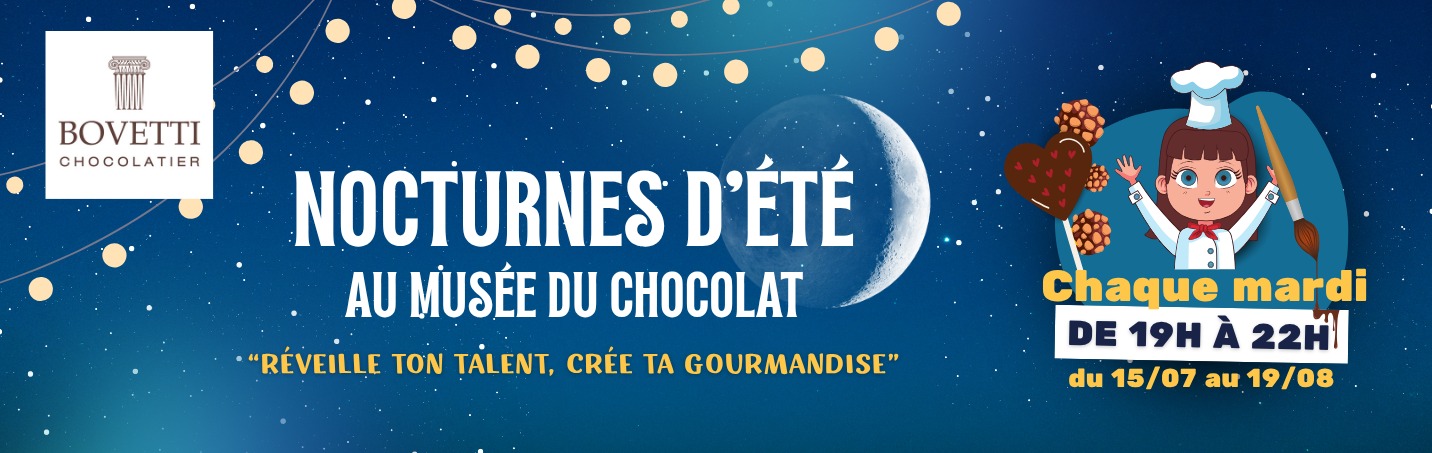 Nocturnes d'été au Musée du Chocolat Bovetti