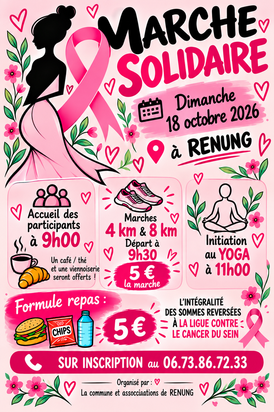 Marche solidaire Octobre Rose