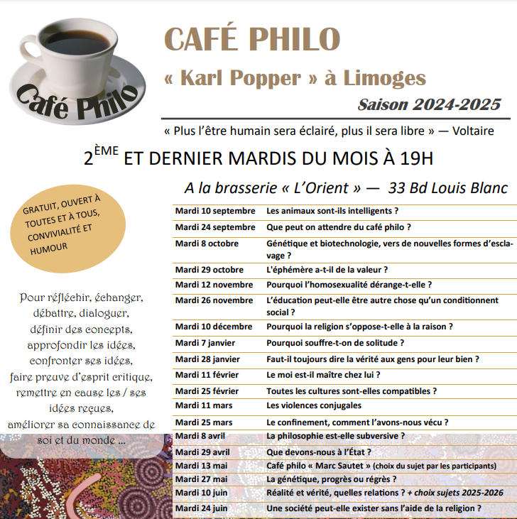 café philo