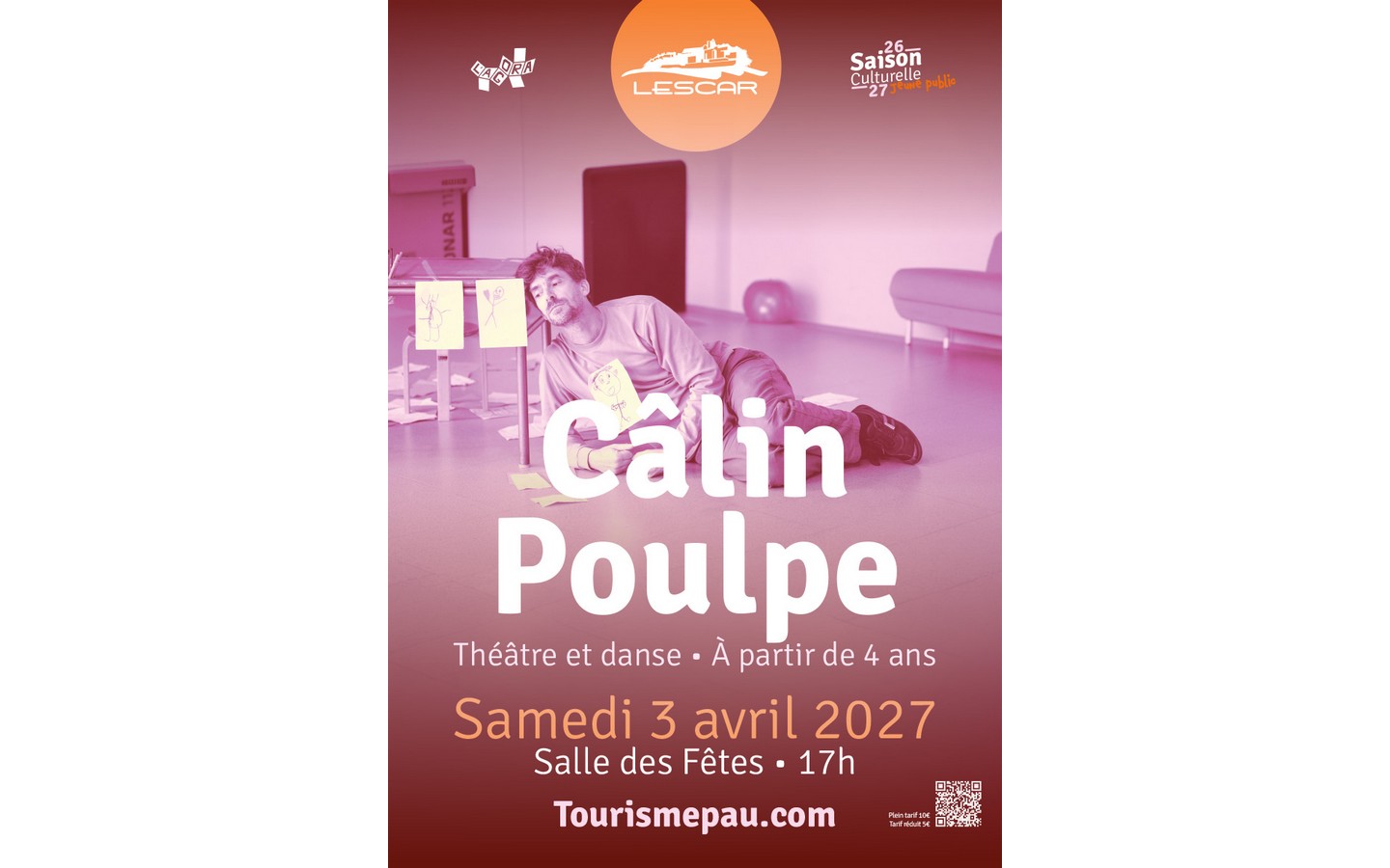 Théâtre et danse: Câlin Poulpe
