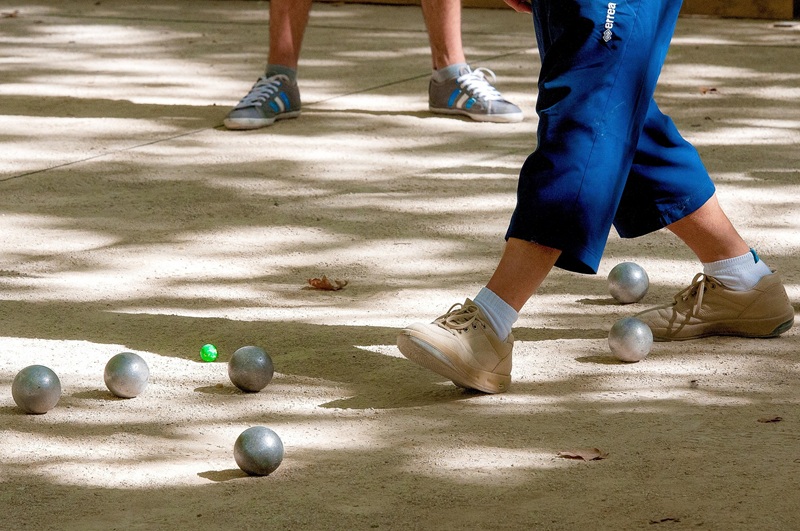 Concours de pétanque de Bouzic