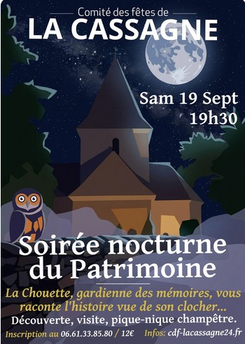 SOIRÉE NOCTURNE AUTOUR DE L’ÉGLISE SAINT-BARTHÉLÉMY