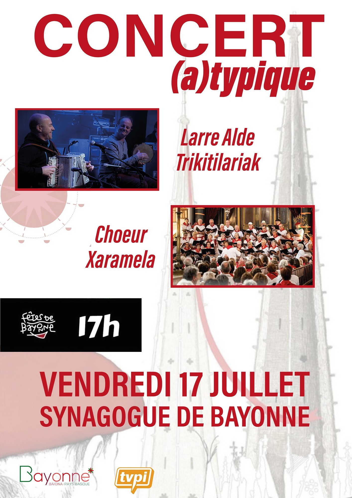 Concert (a)typique : Choeur Xaramela / Larre A ...