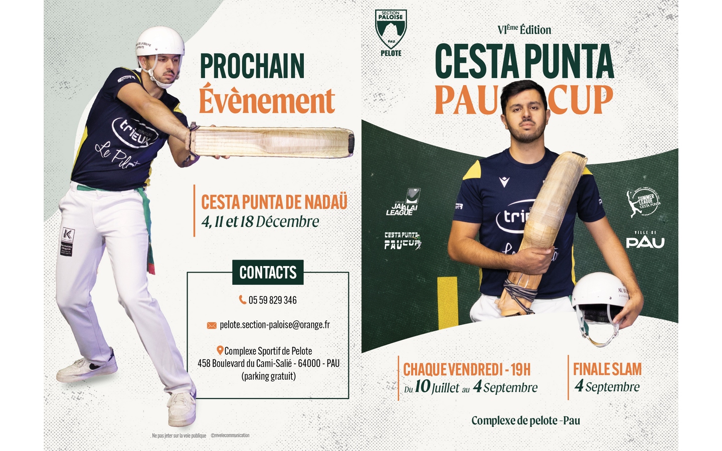 Pelote basque - Cesta Punta Pau Cup - Slam finale