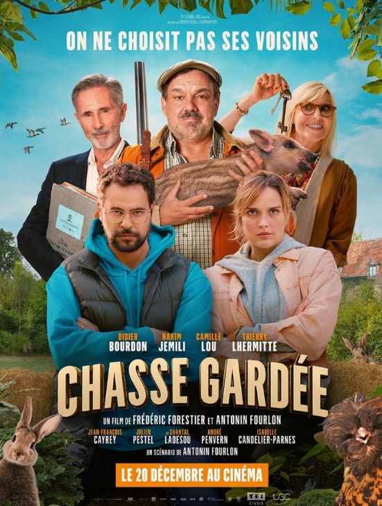 Cinéma en plein air : Chasse Gardée