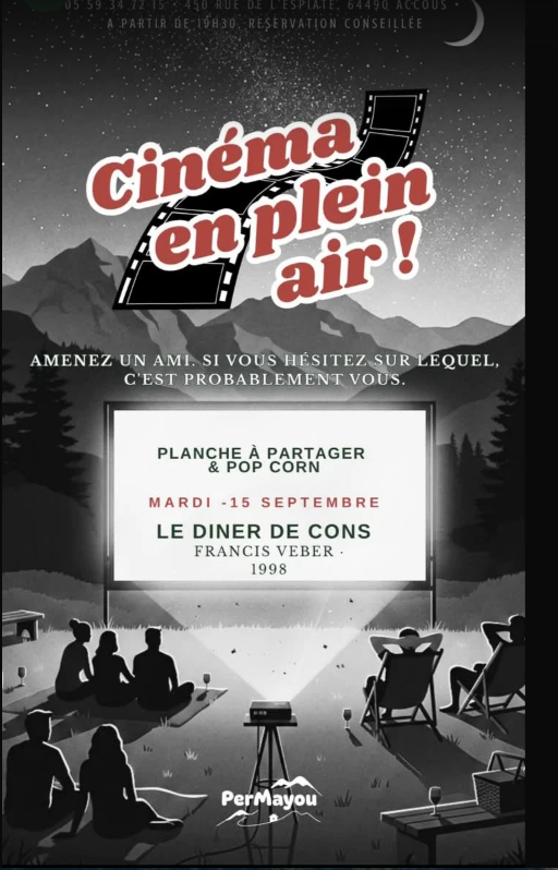 Cinéma en plein air