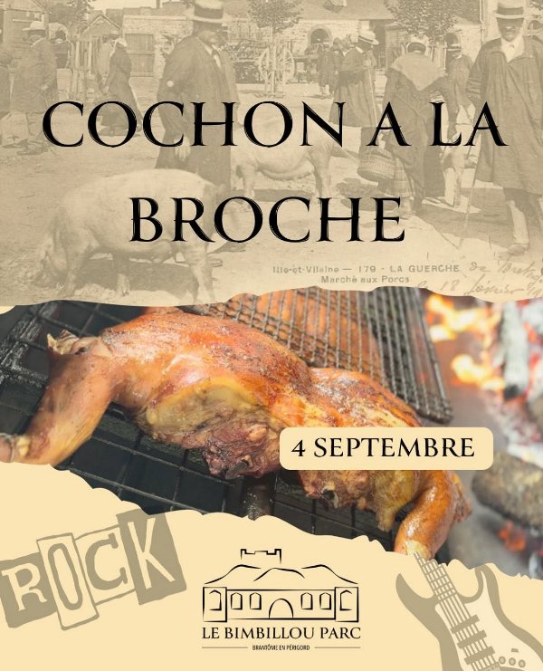 Soirée cochon à la broche