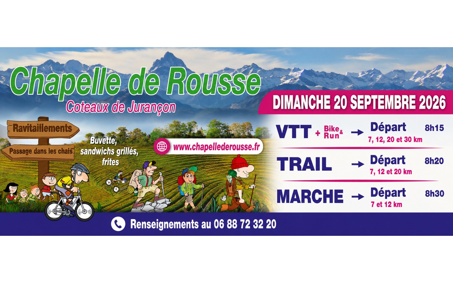 Rando VTT et Marche