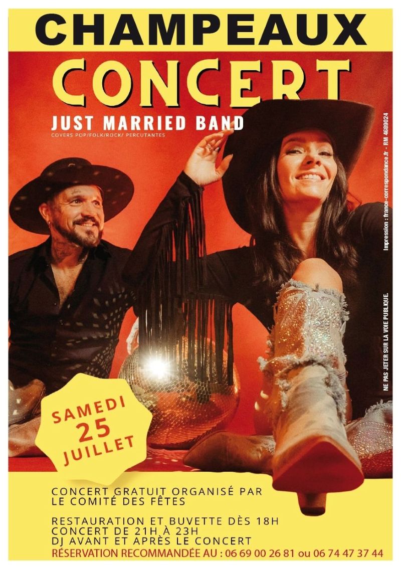 Concert : Just married band