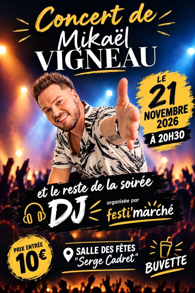 Concert de Mikaël VIGNEAU