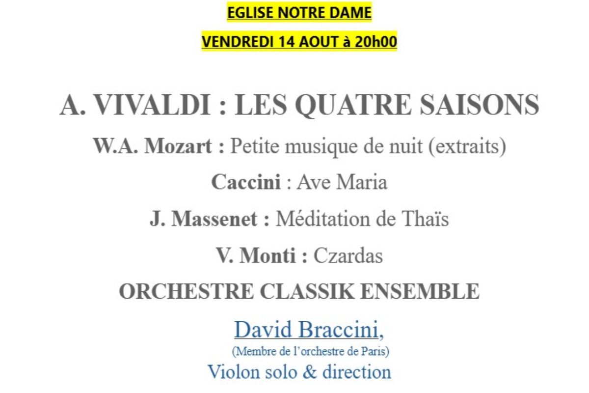 Concert | Musique classique