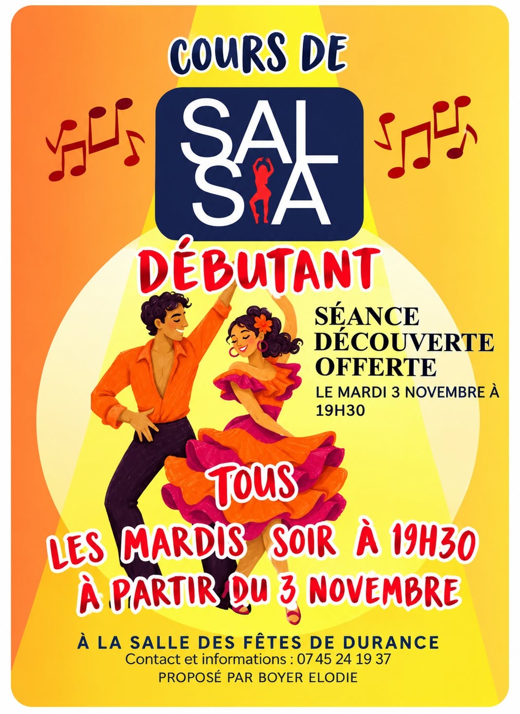 Cours de Salsa