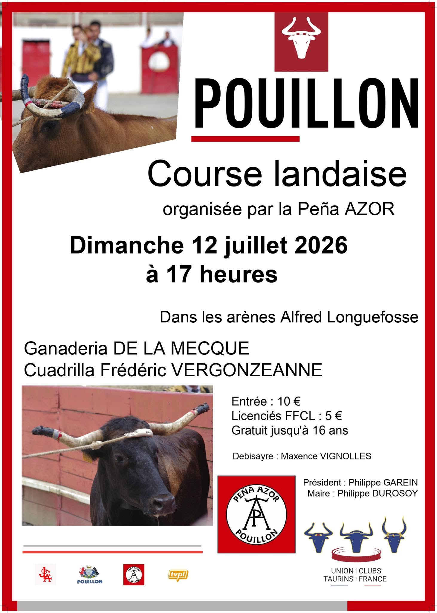 ANNULÉE - Course landaise