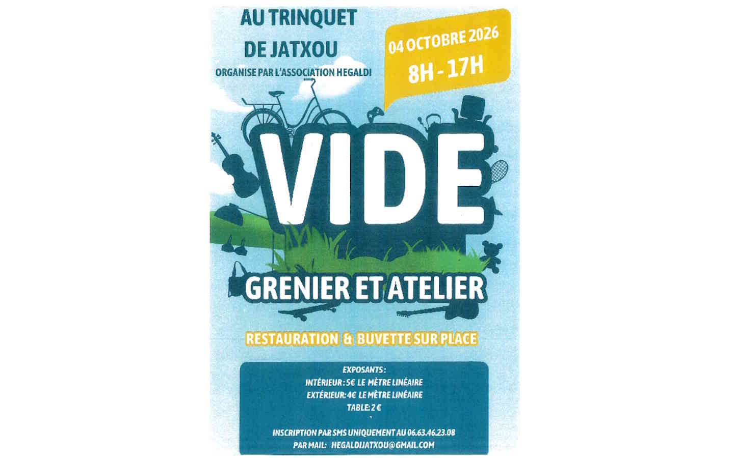 Vide-greniers et ateliers