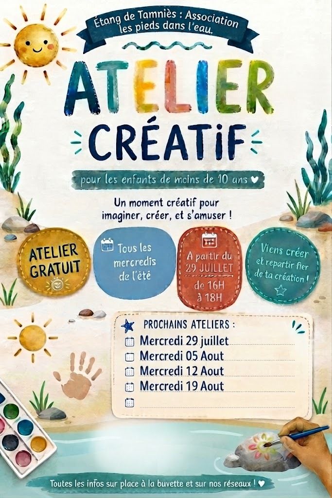 Atelier Créatif à Tamniès