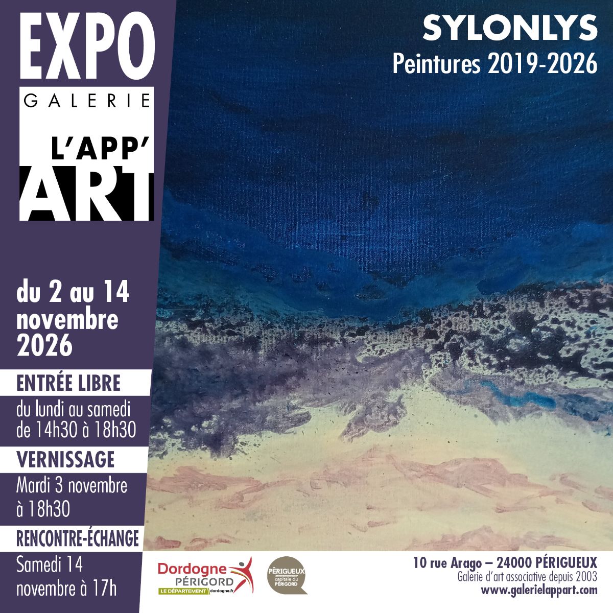 Exposition : Sylonlys de Sylvain Chetaille