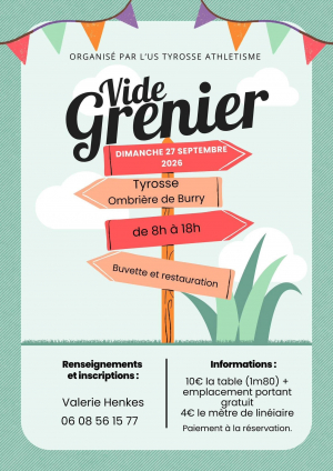 Vide grenier de l'Athlétisme 