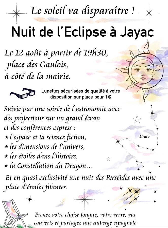 Nuit de l'Eclipse à Jayac
