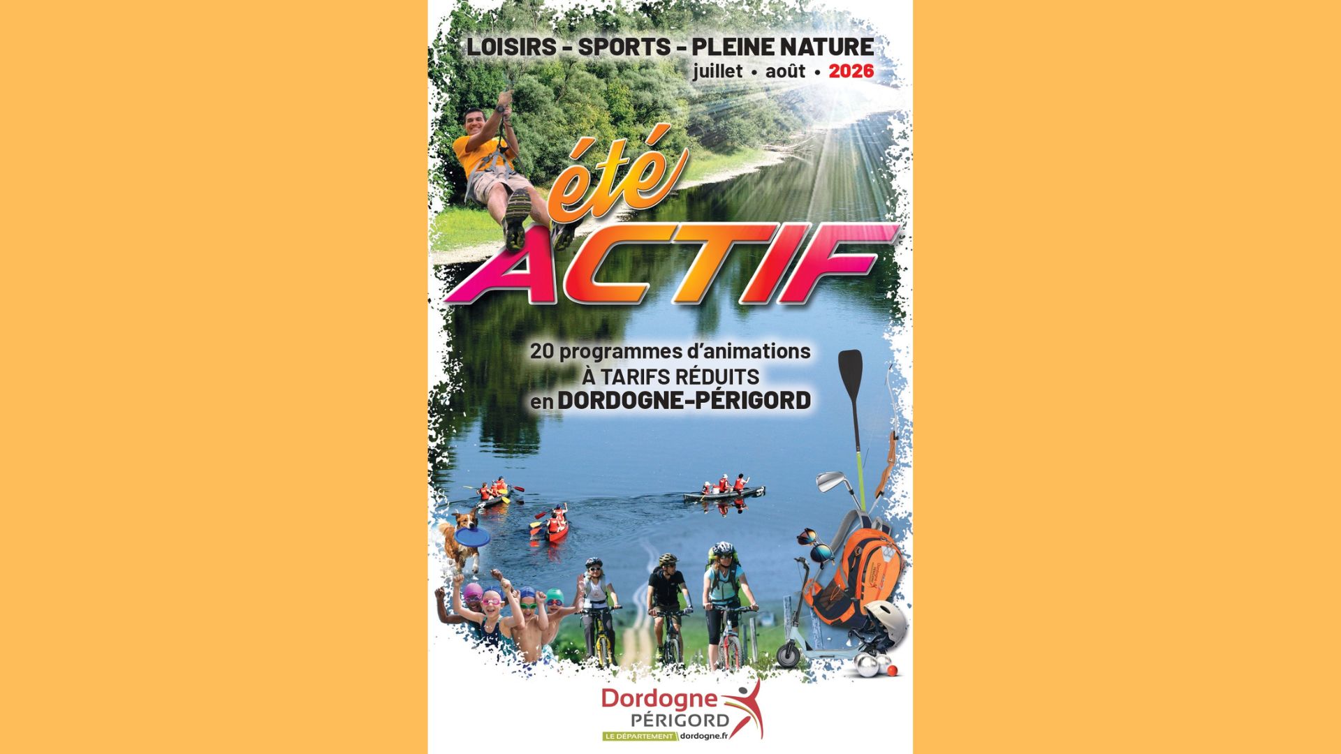 Été Actif : Création de cartes postales du Sîl ...