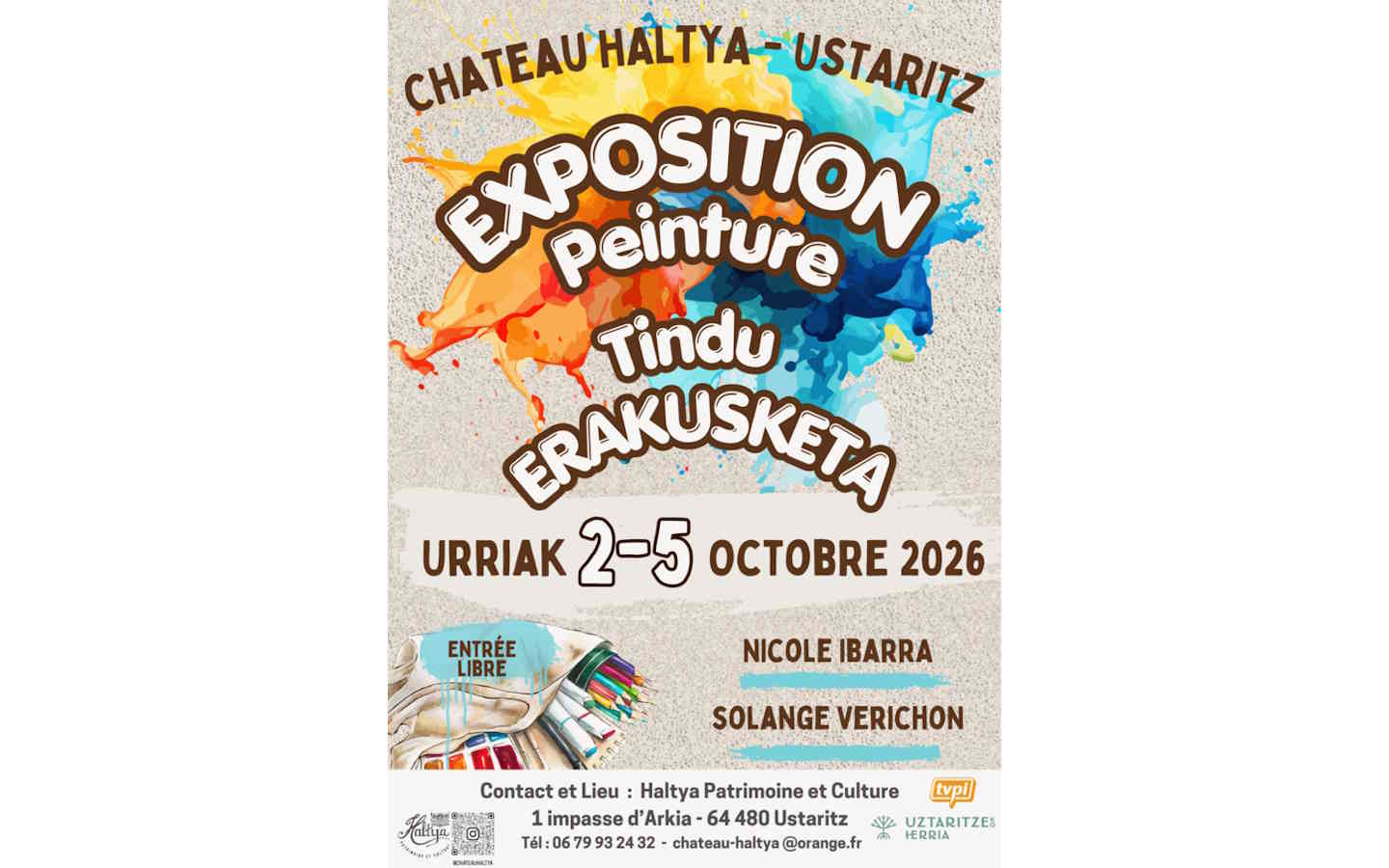 Exposition peintures