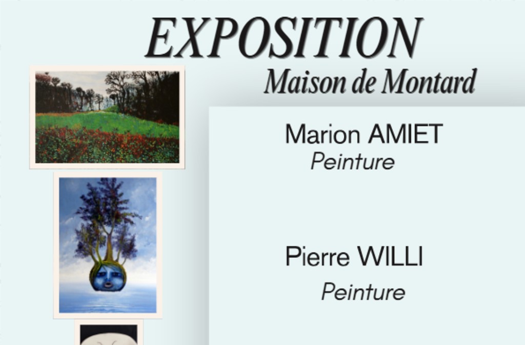 Expositions à Montard | Marion Amiet, Pierre W ...