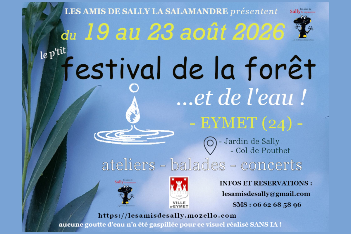 Le p'tit Festival de la Forêt... et de l'eau !