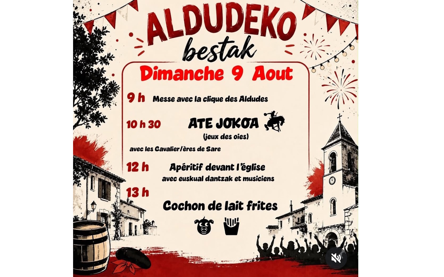 Fêtes de village : animations, repas, jeux int ...