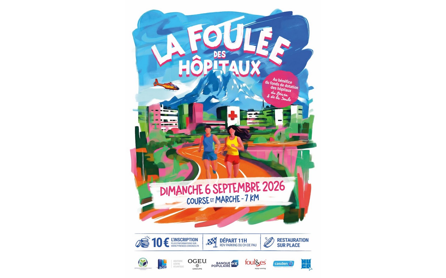 Course à pied: La foulée des hôpitaux