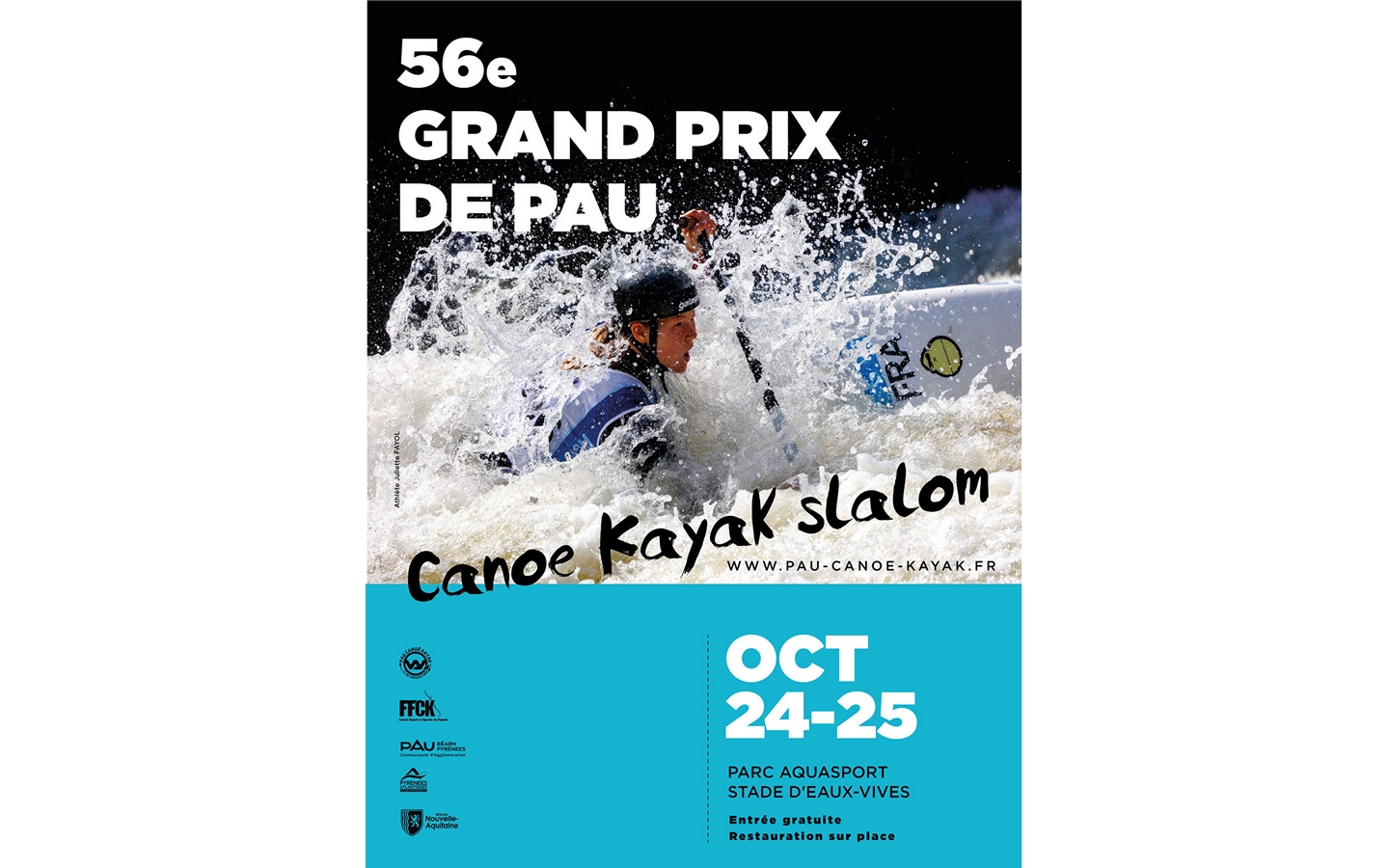 56° grand prix de Pau - canöe kayak slalom