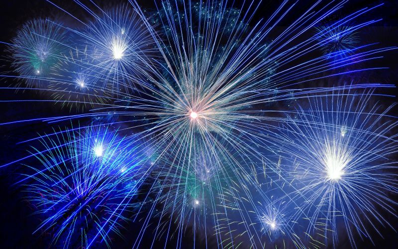 Feu d'artifice au Bugue