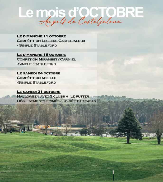 Halloween au Golf