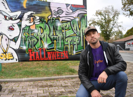 Journées du Patrimoine : graffeur Crazy One