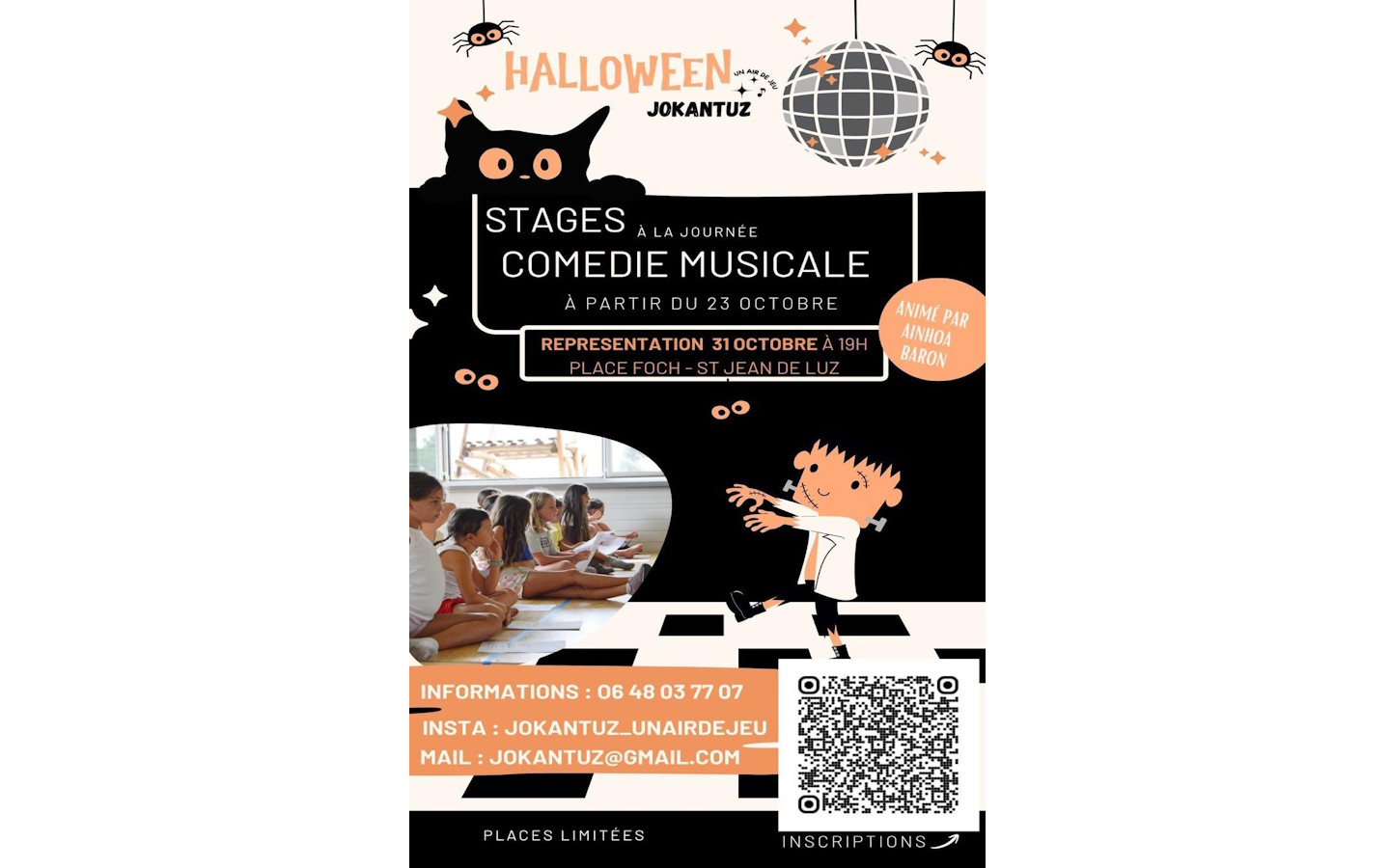 Stages de comédies musicales