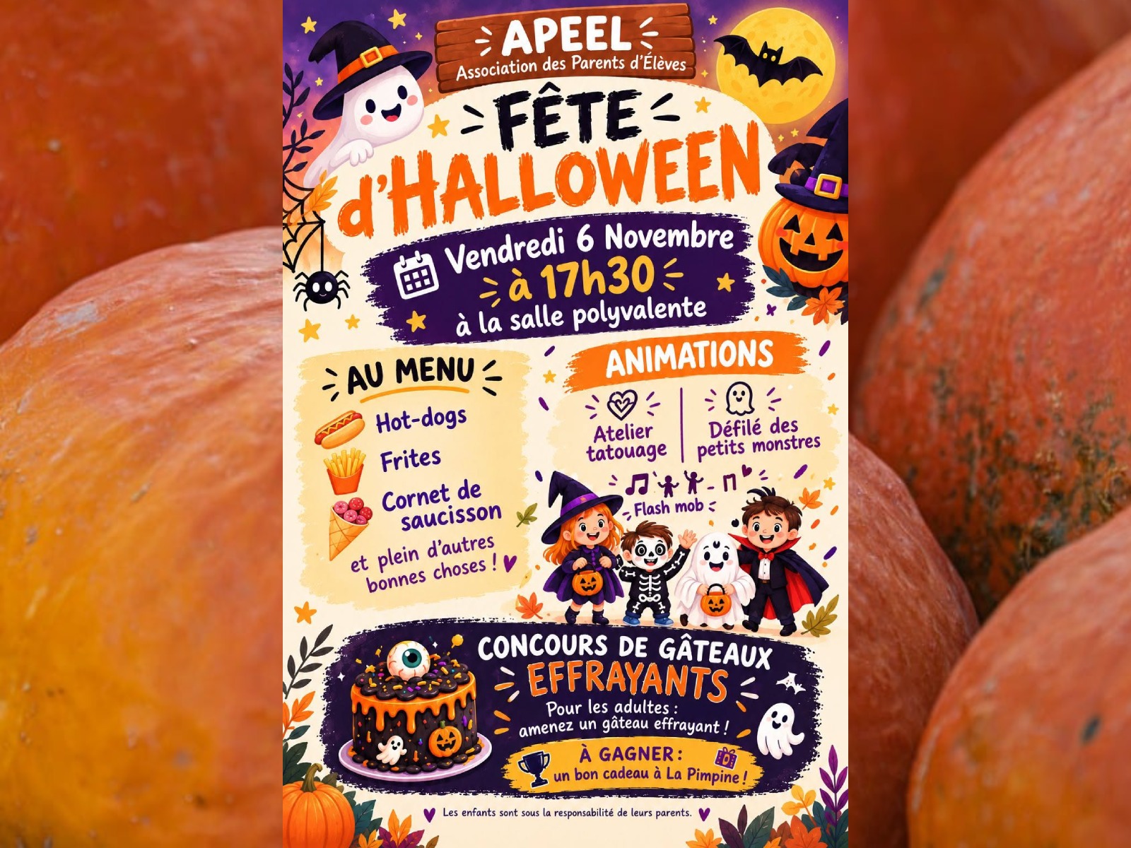 Fête d'halloween 