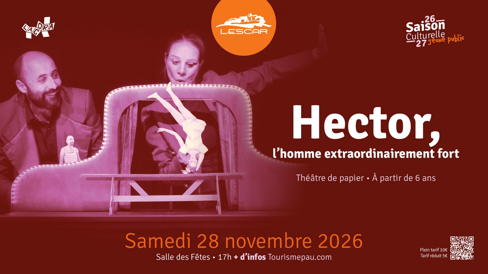 Théâtre jeune public:  Hector...