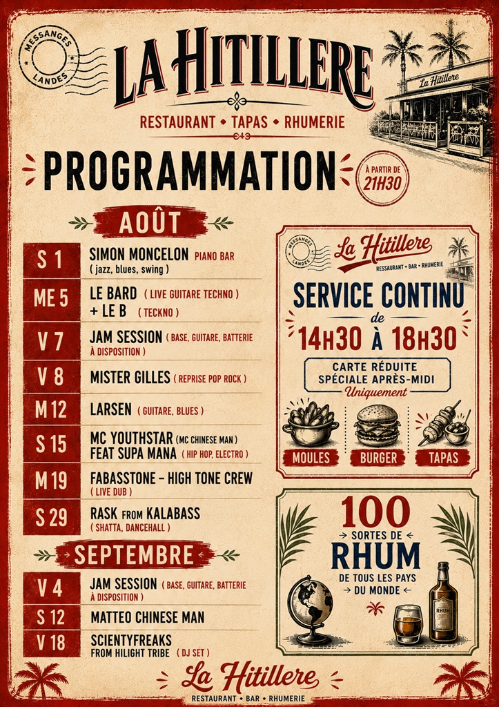 Concert à la Hitillère / Simon MONCELON