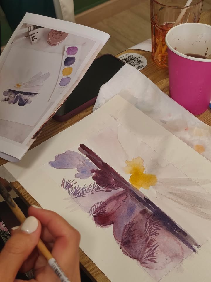 Atelier aquarelle & brunch - Maison Tarte