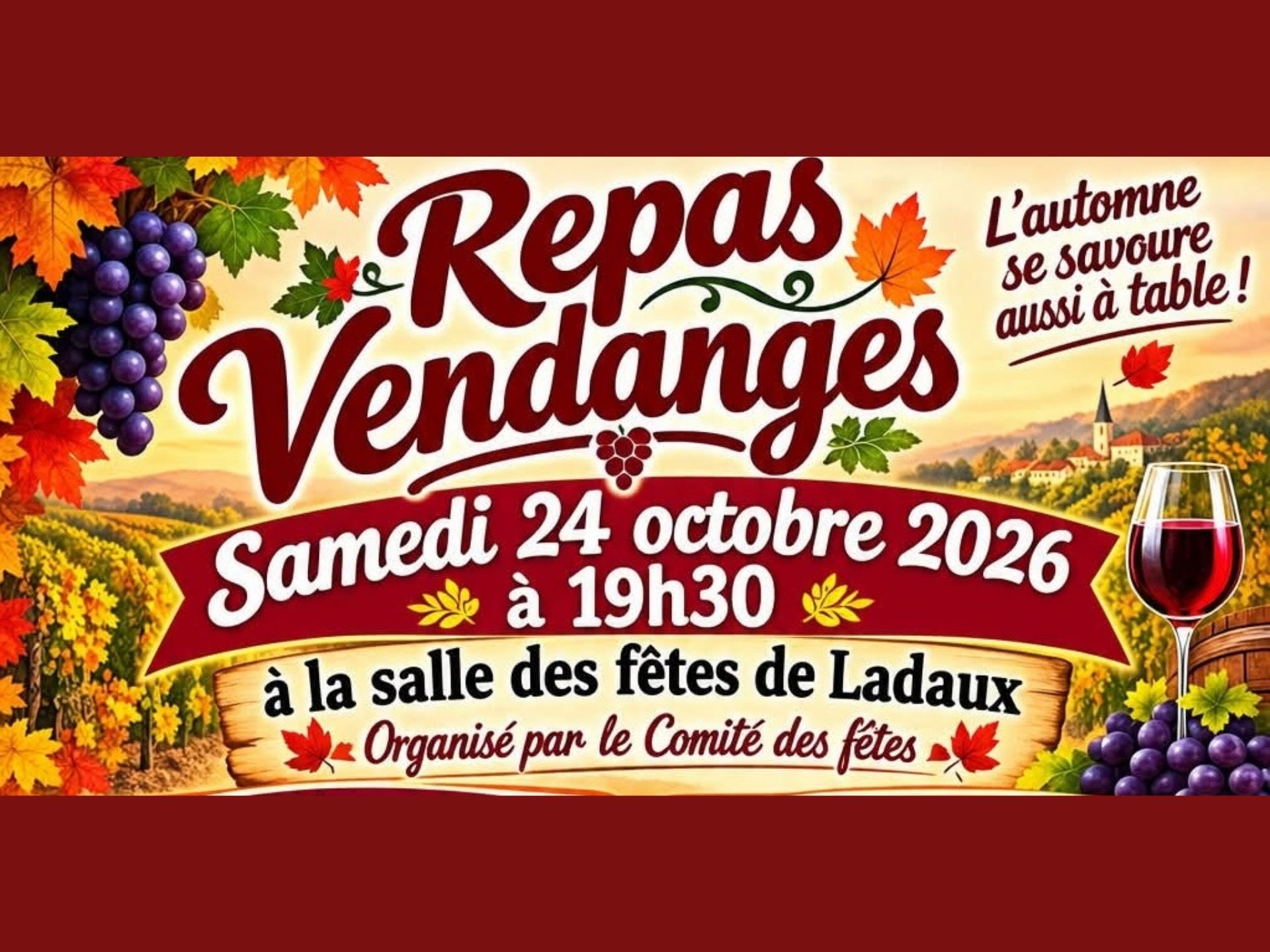 Repas des vendanges